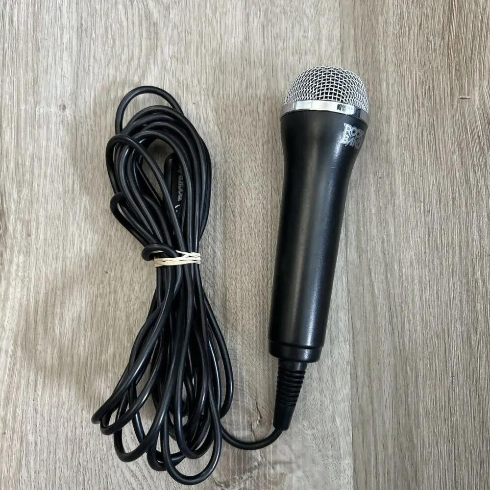 Rock Band Guitar Hero USB Microphone Set Of 3 Wii PS2 PS3 Xbox 360 Tested Works